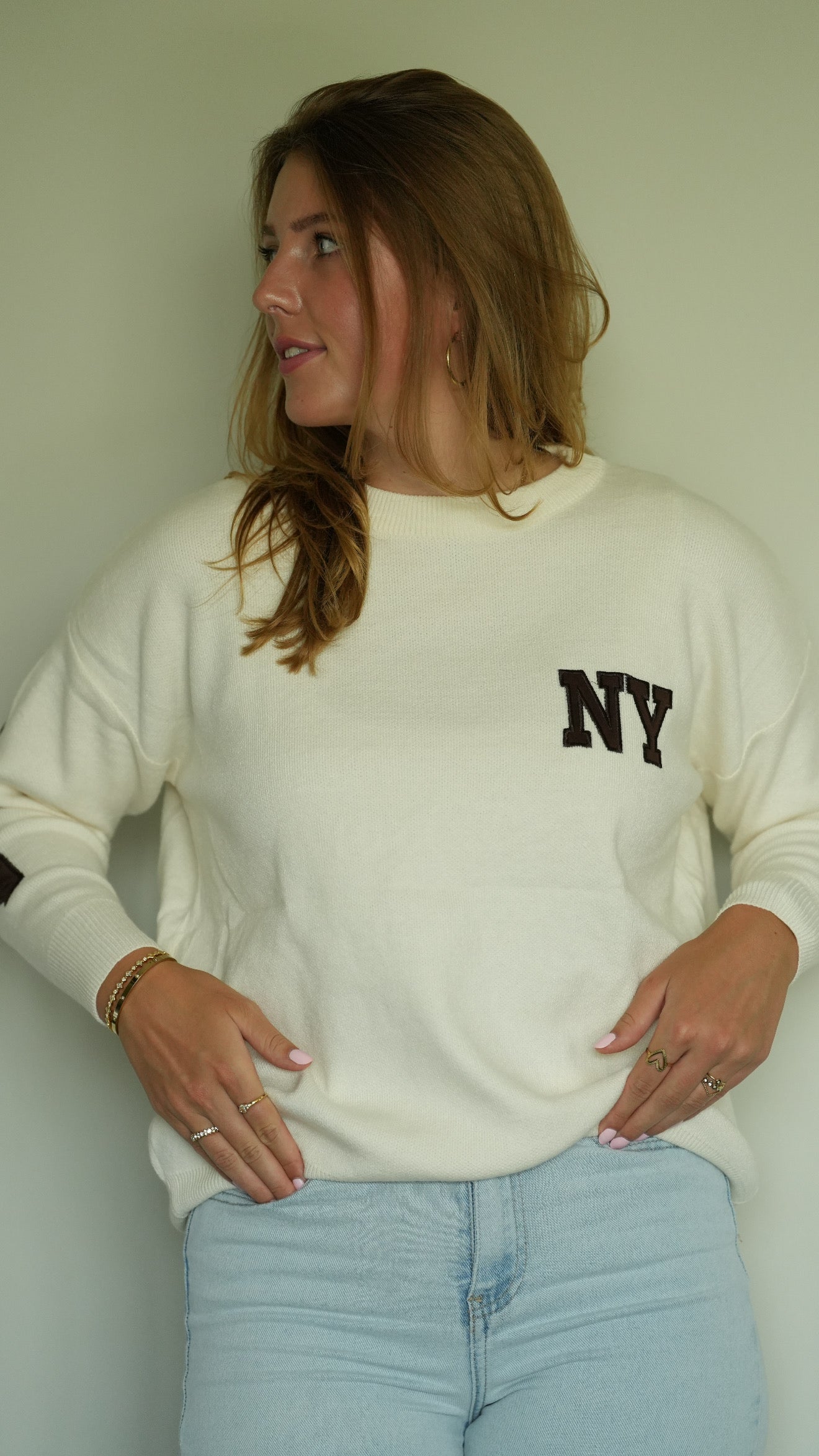 NY sweater • Brown