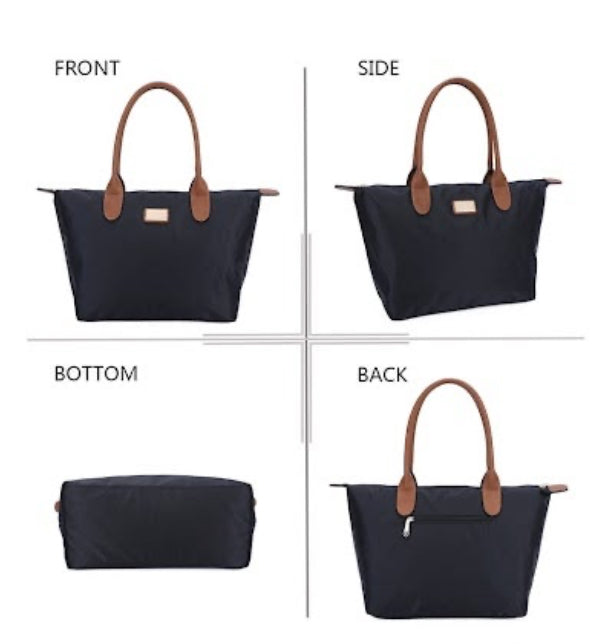 Stockholm schooltas Black