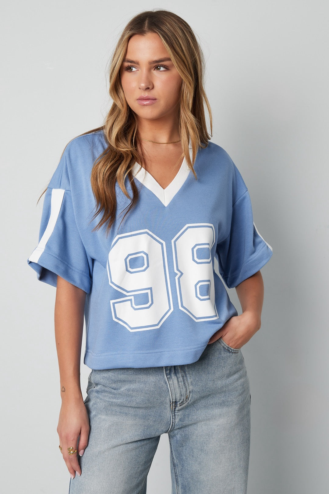 Ella jersey Blue