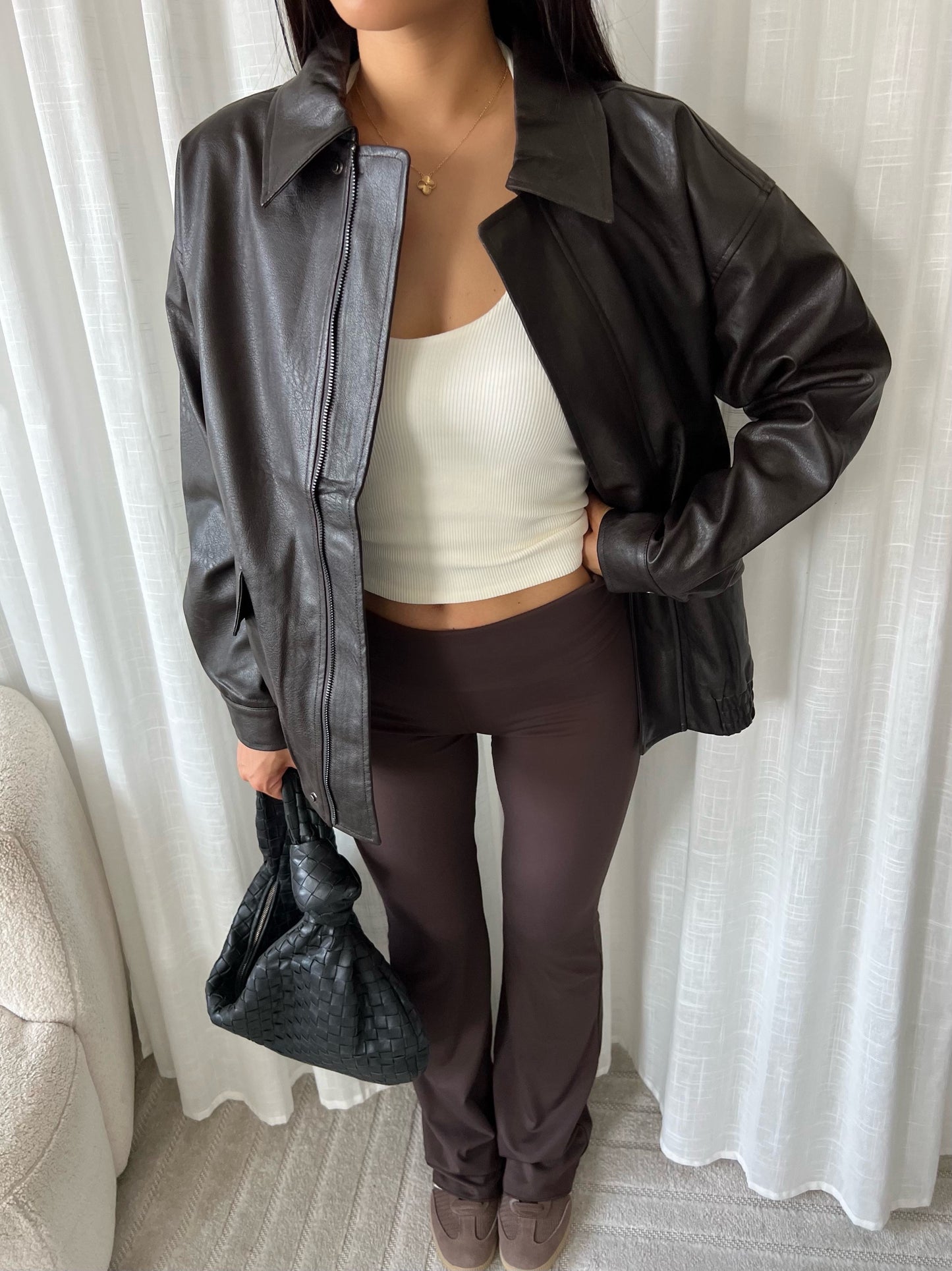 Liv flair pants • Brown