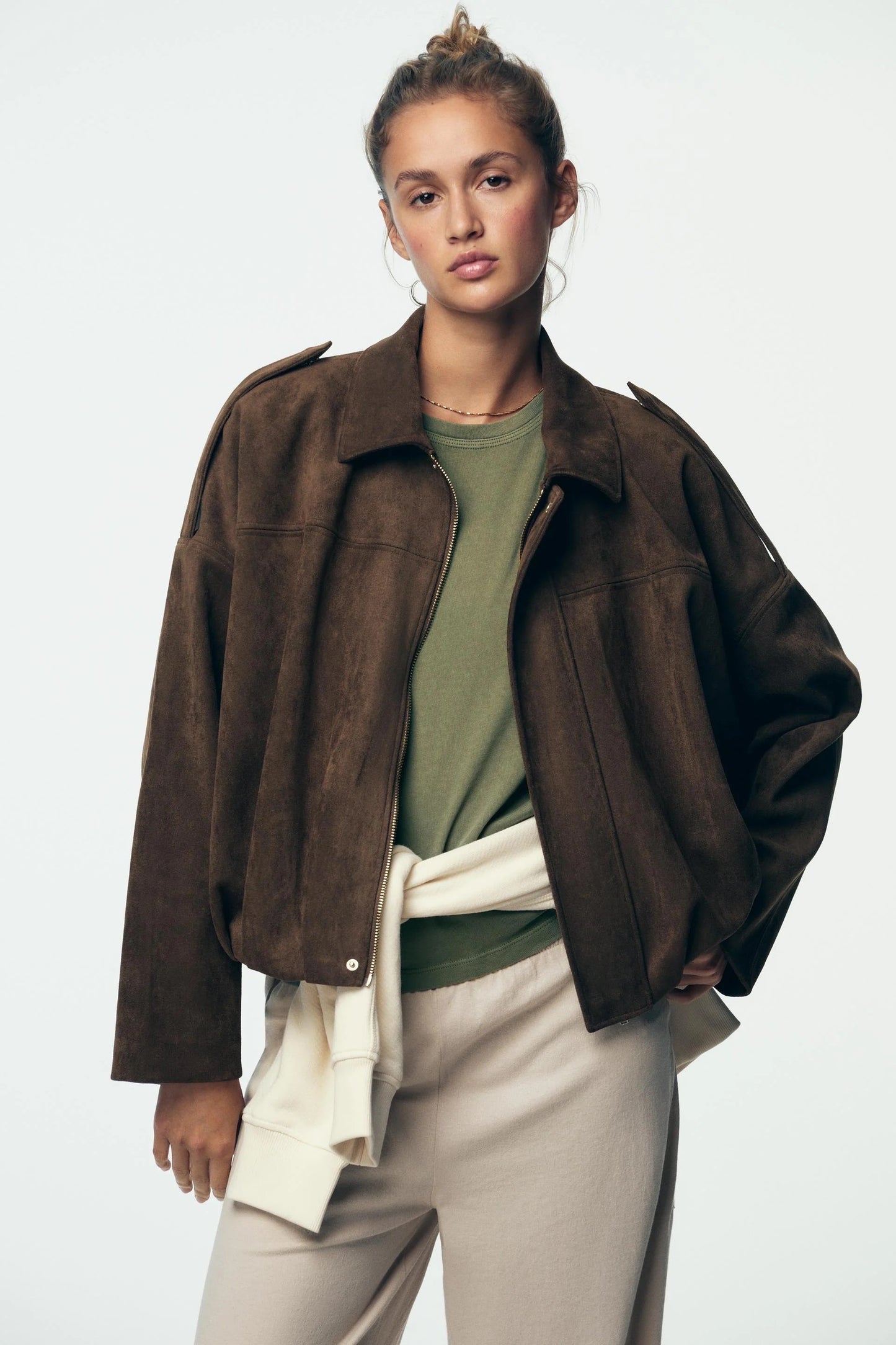 Loes jacket brown