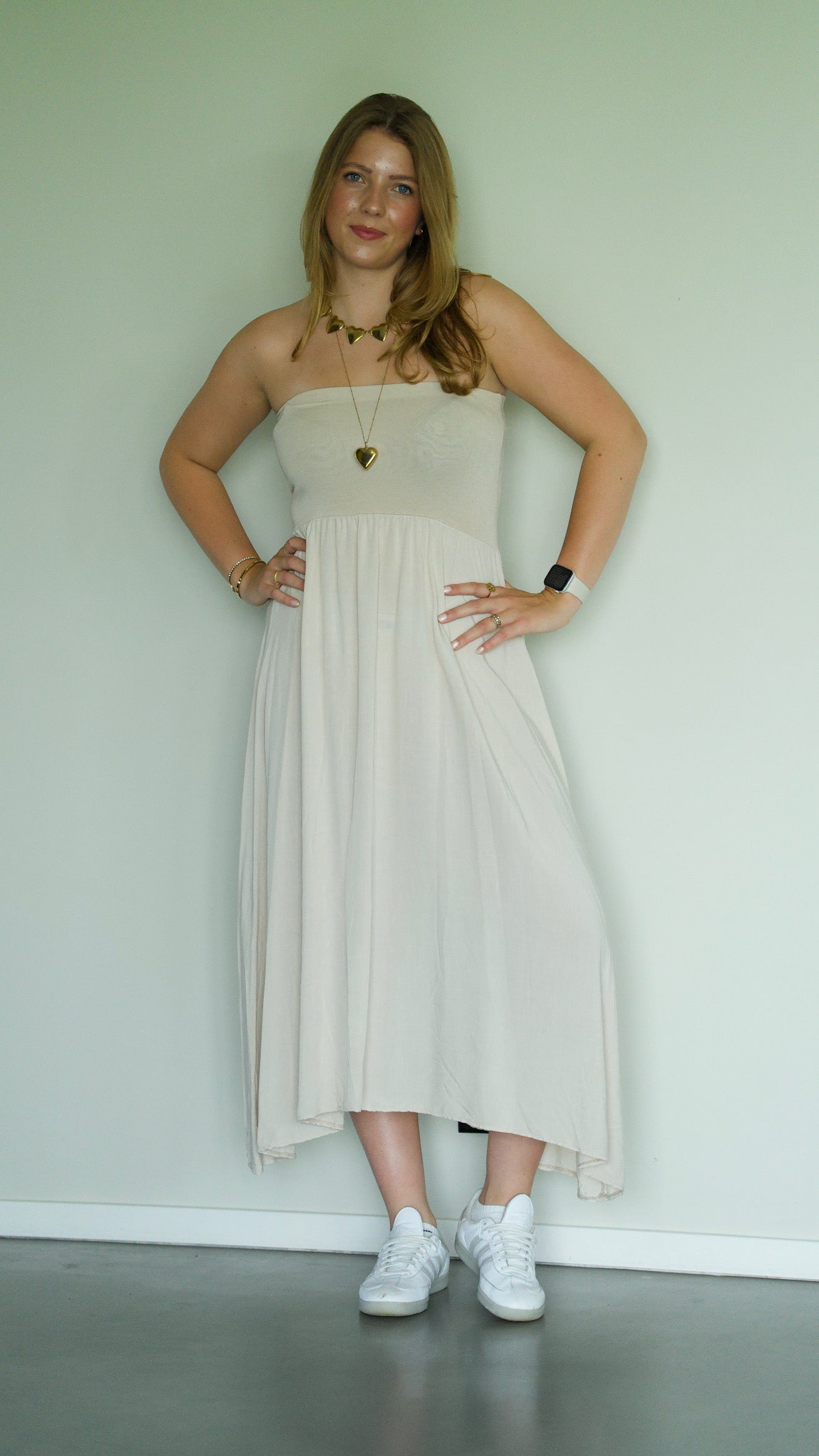 Mila skirt/dress Beige
