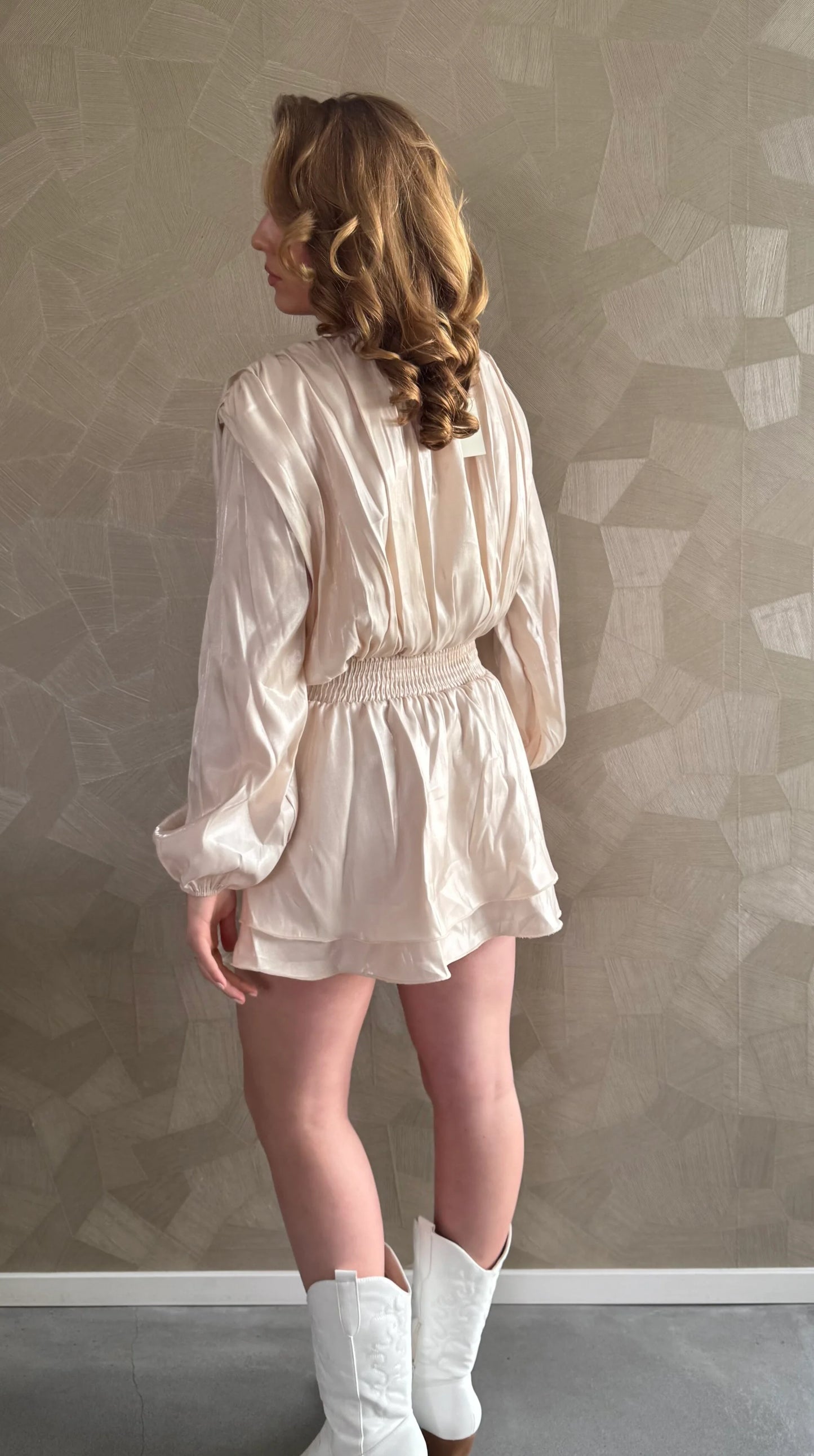 Nora dress Beige