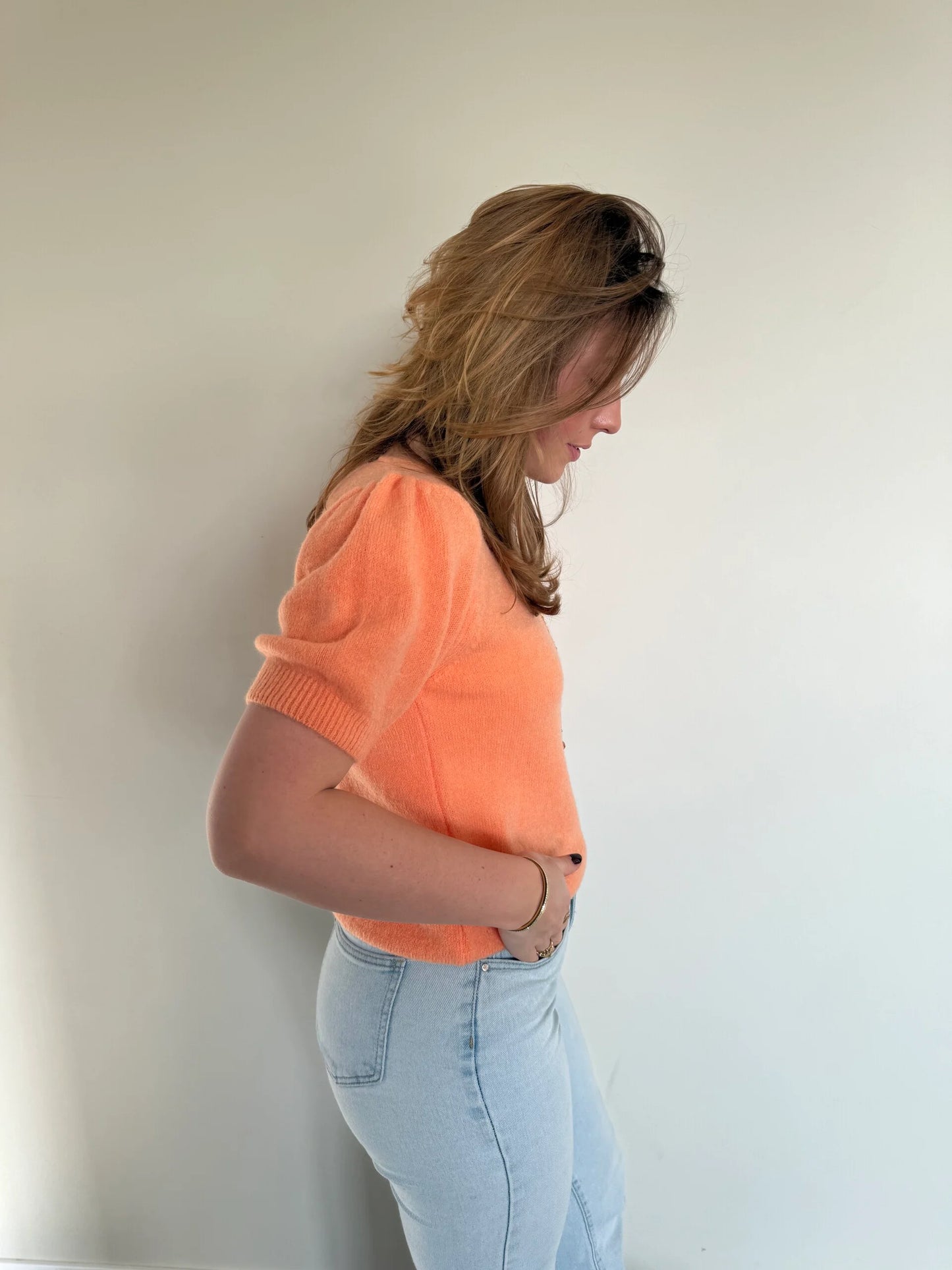 Zia top Orange