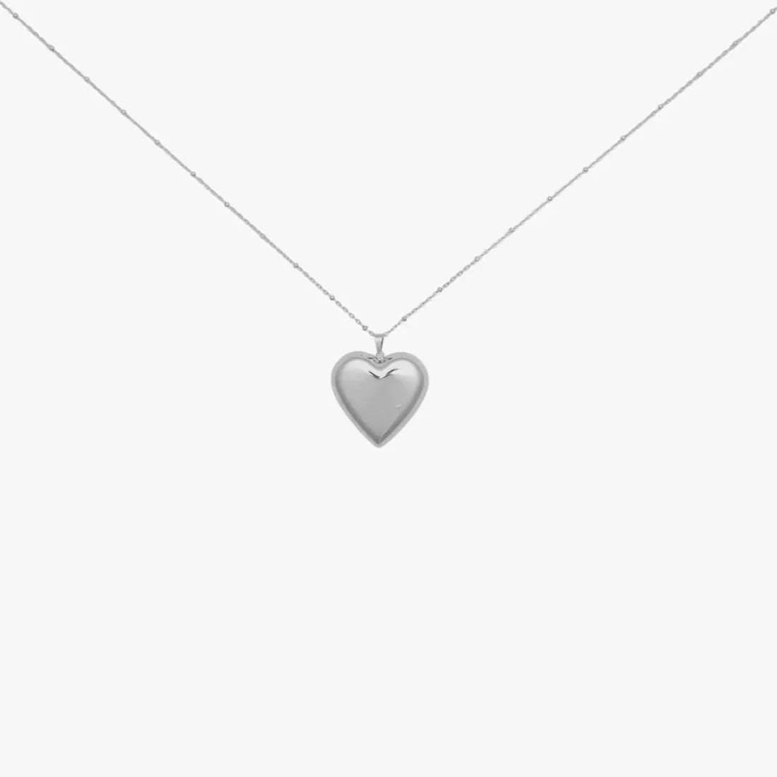 Big hart ketting lang