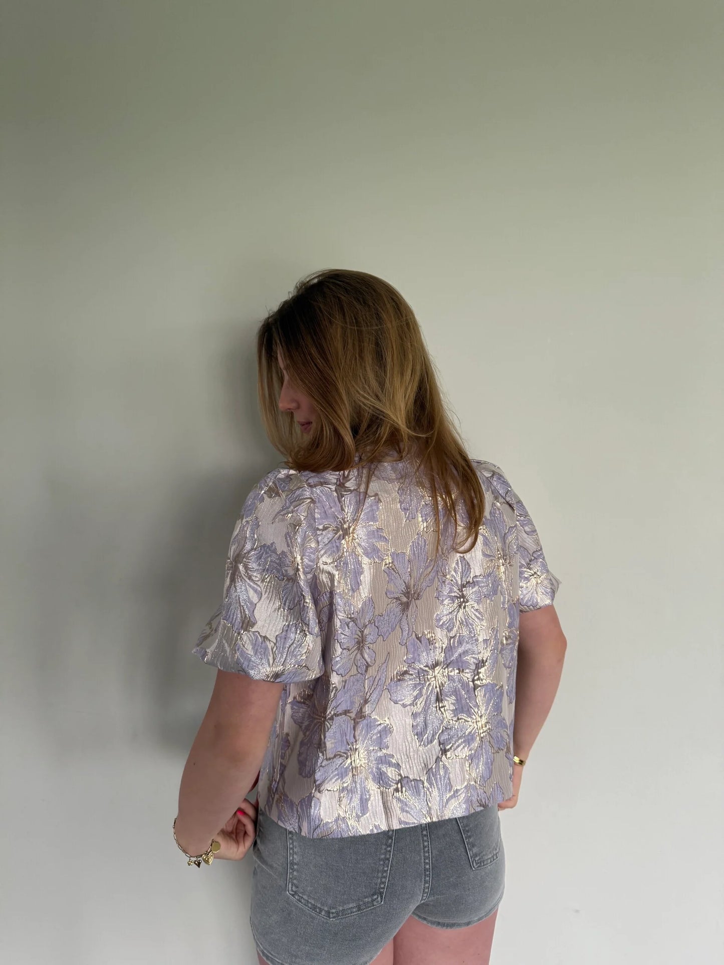 Flower top Lila
