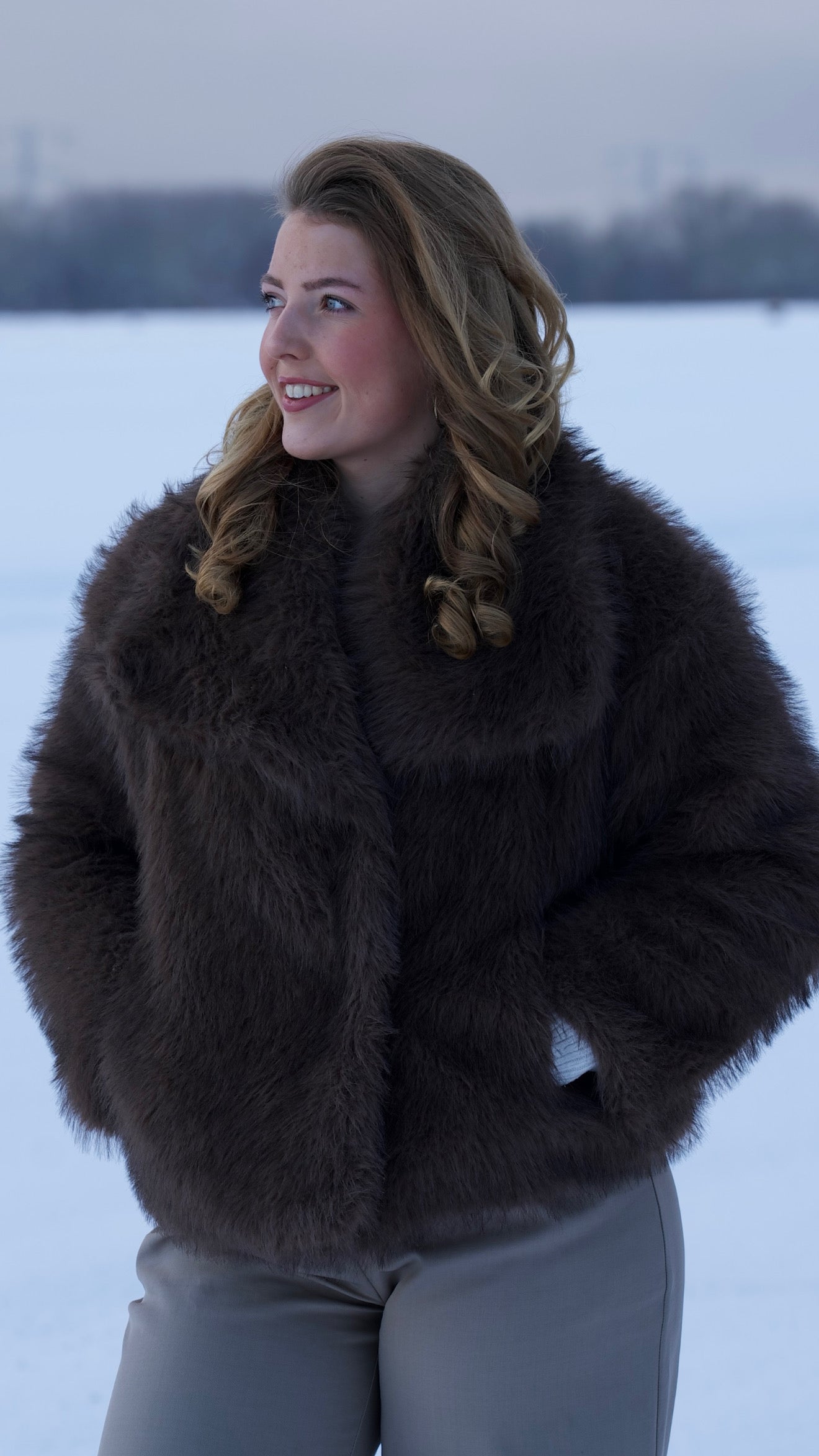 Teddy bontjas • Brown