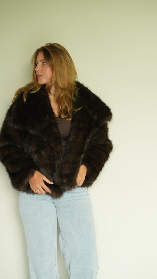 Snowy bontjas - Dark Brown