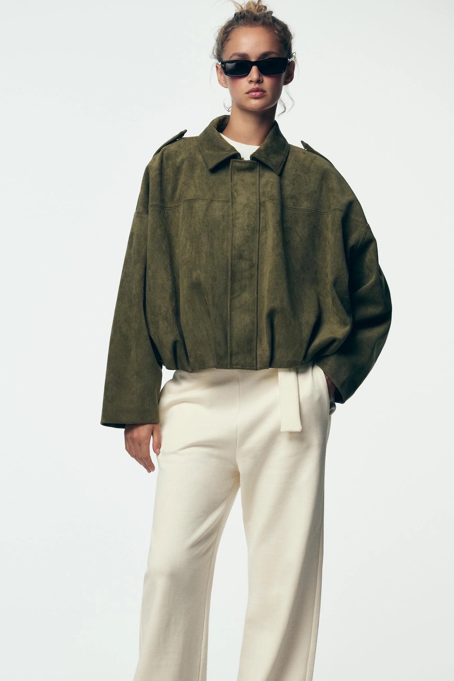 Loes jacket green