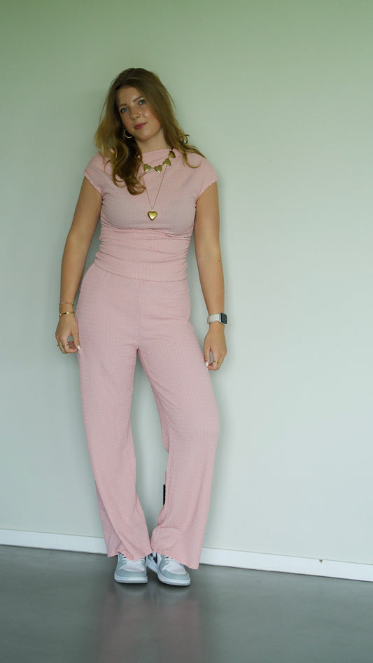 Madelief set Pink