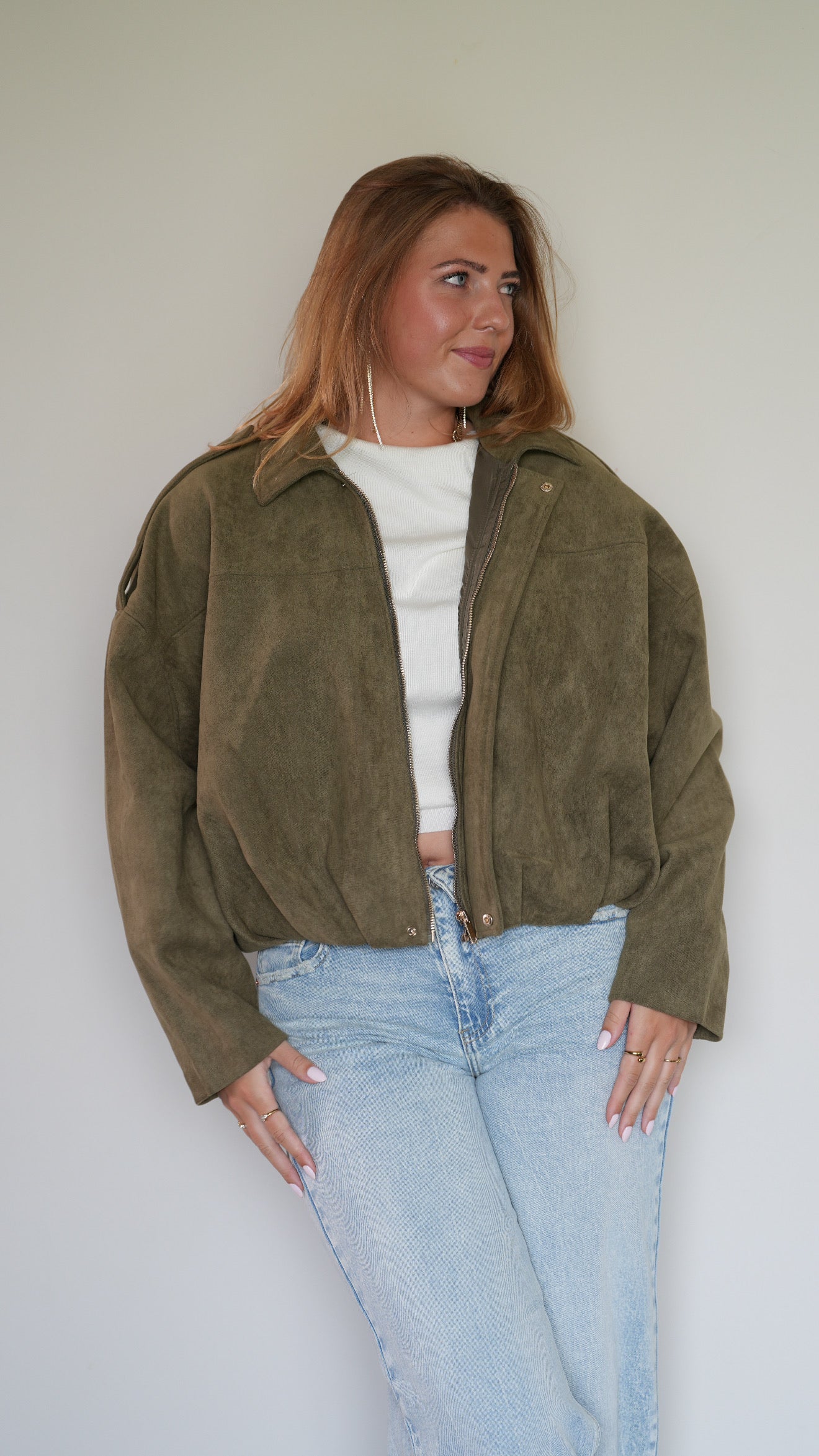 Loes jacket green