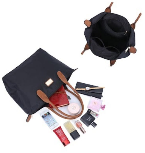 Stockholm schooltas Black