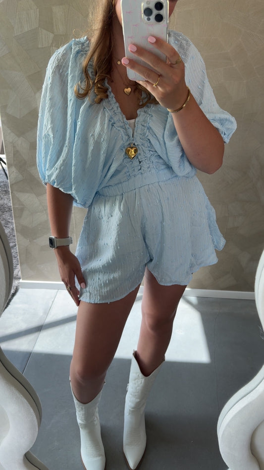 Lotte playsuit • blue