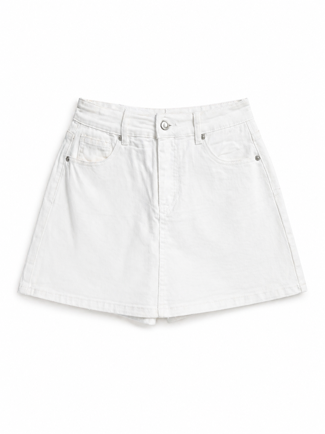 Noor skort white