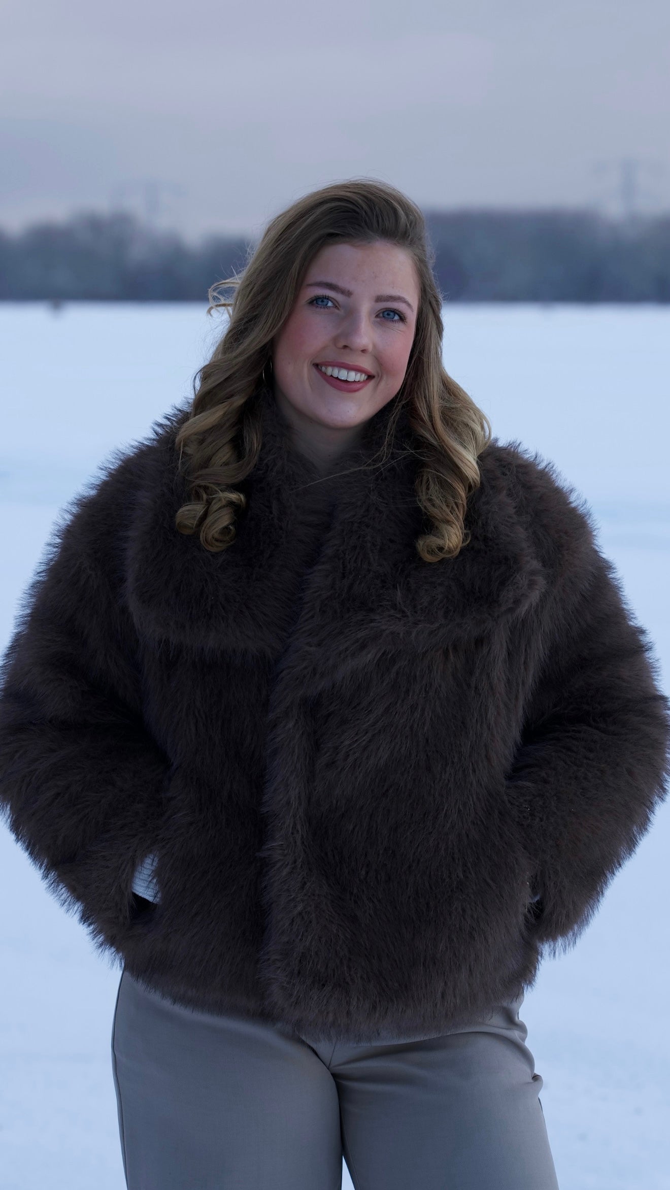 Teddy bontjas • Brown