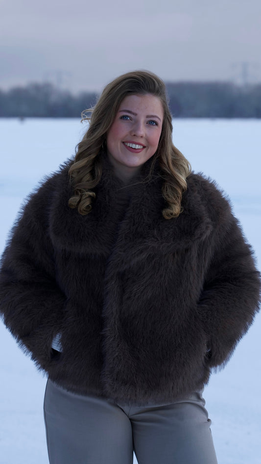 Teddy bontjas • Brown (pre order)