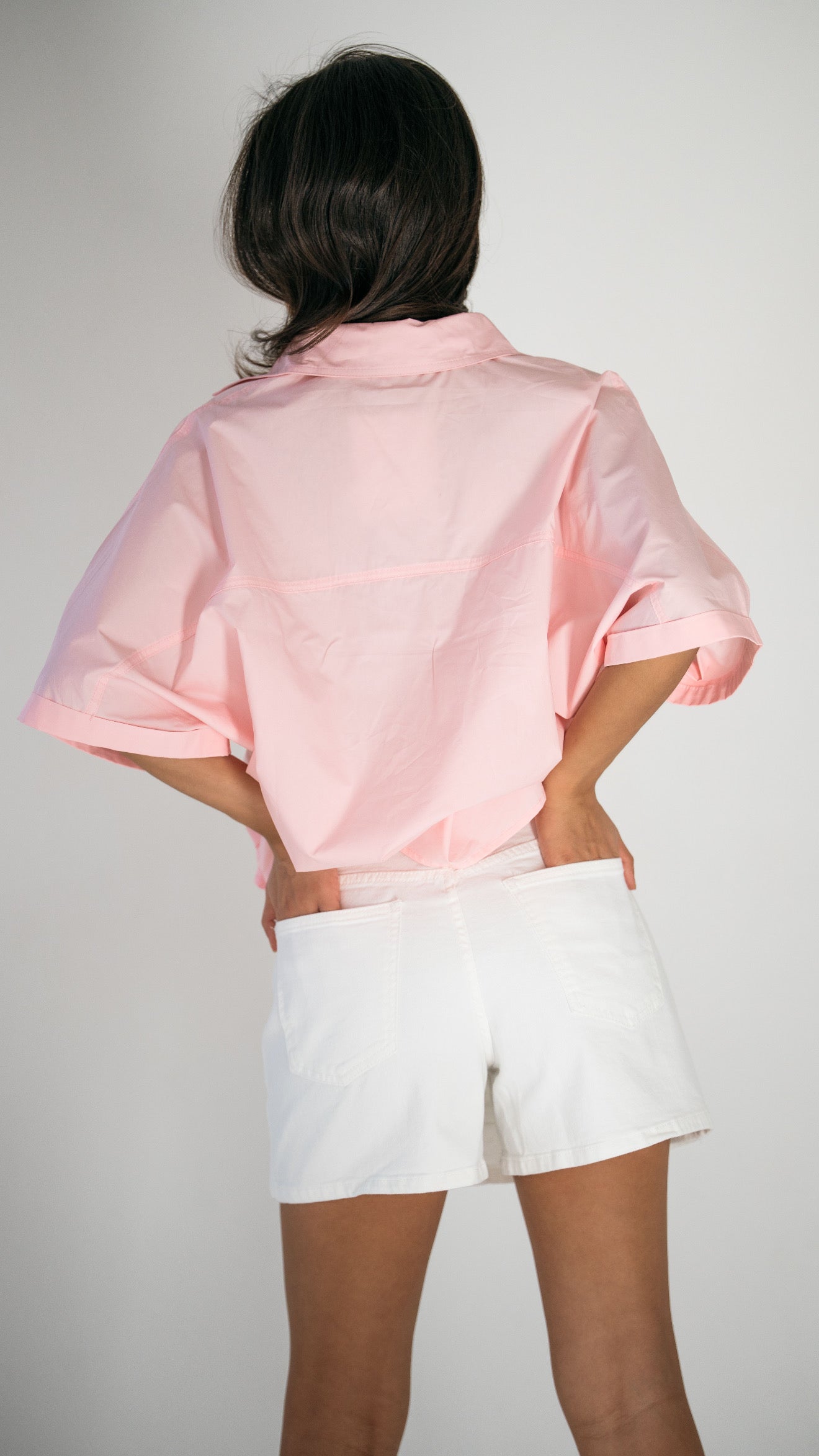 Noor skort white