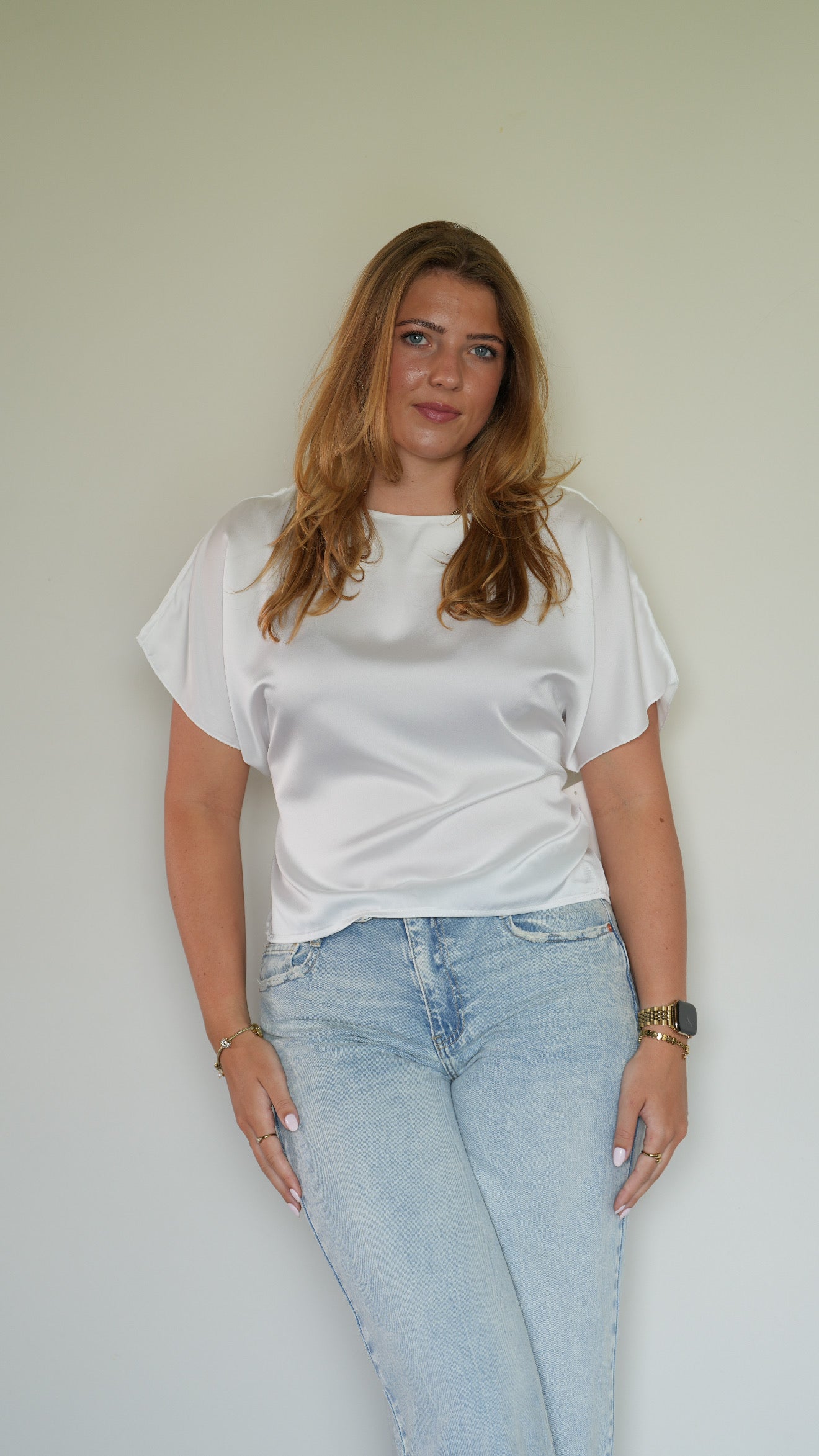 Joy top White