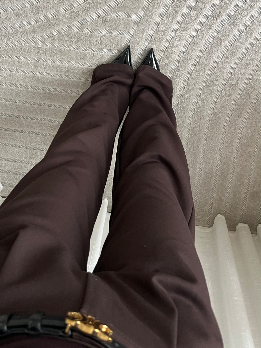 Tess pantalon • Brown Tall