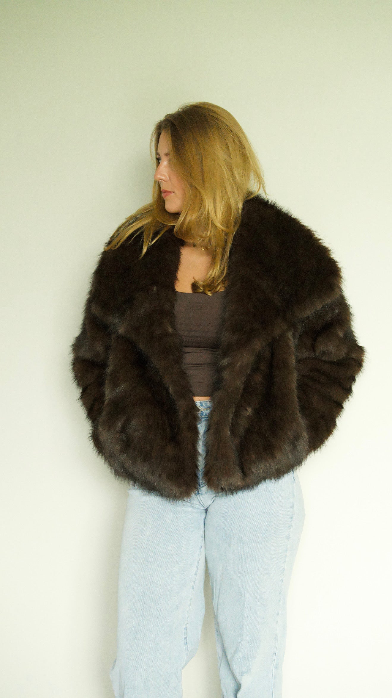 Snowy bontjas - Dark Brown