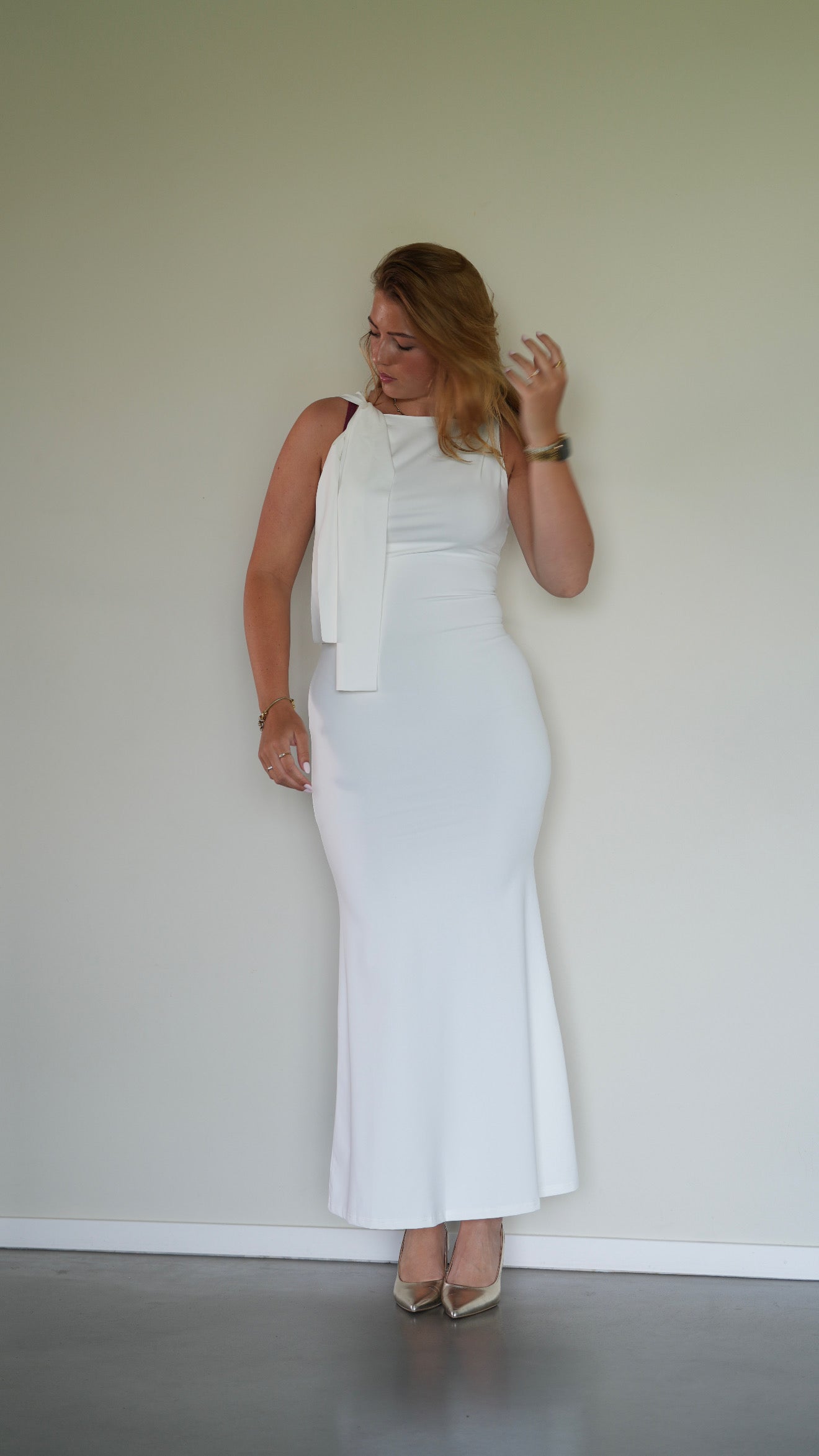 Ava dress white