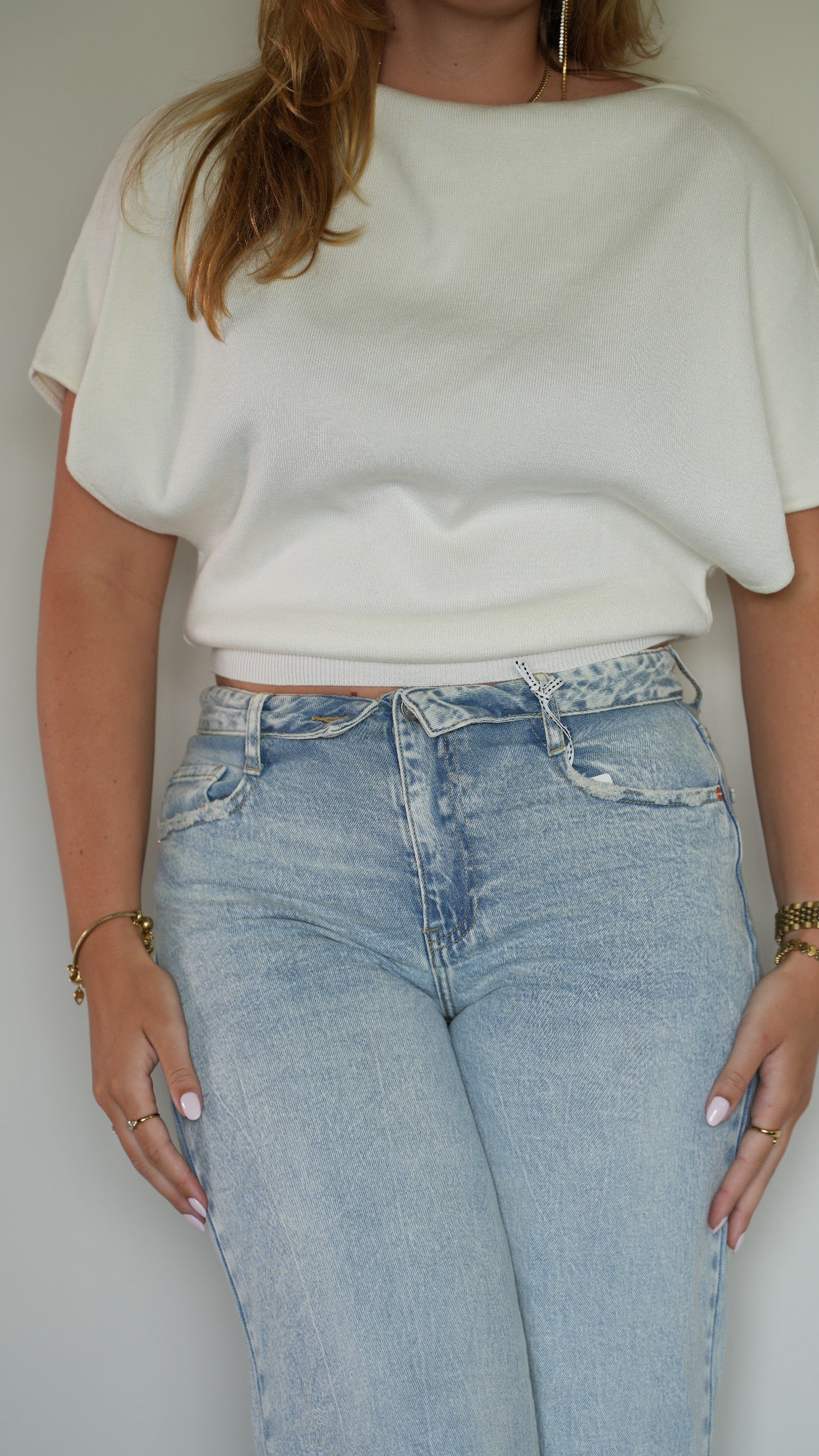 Fien top creme