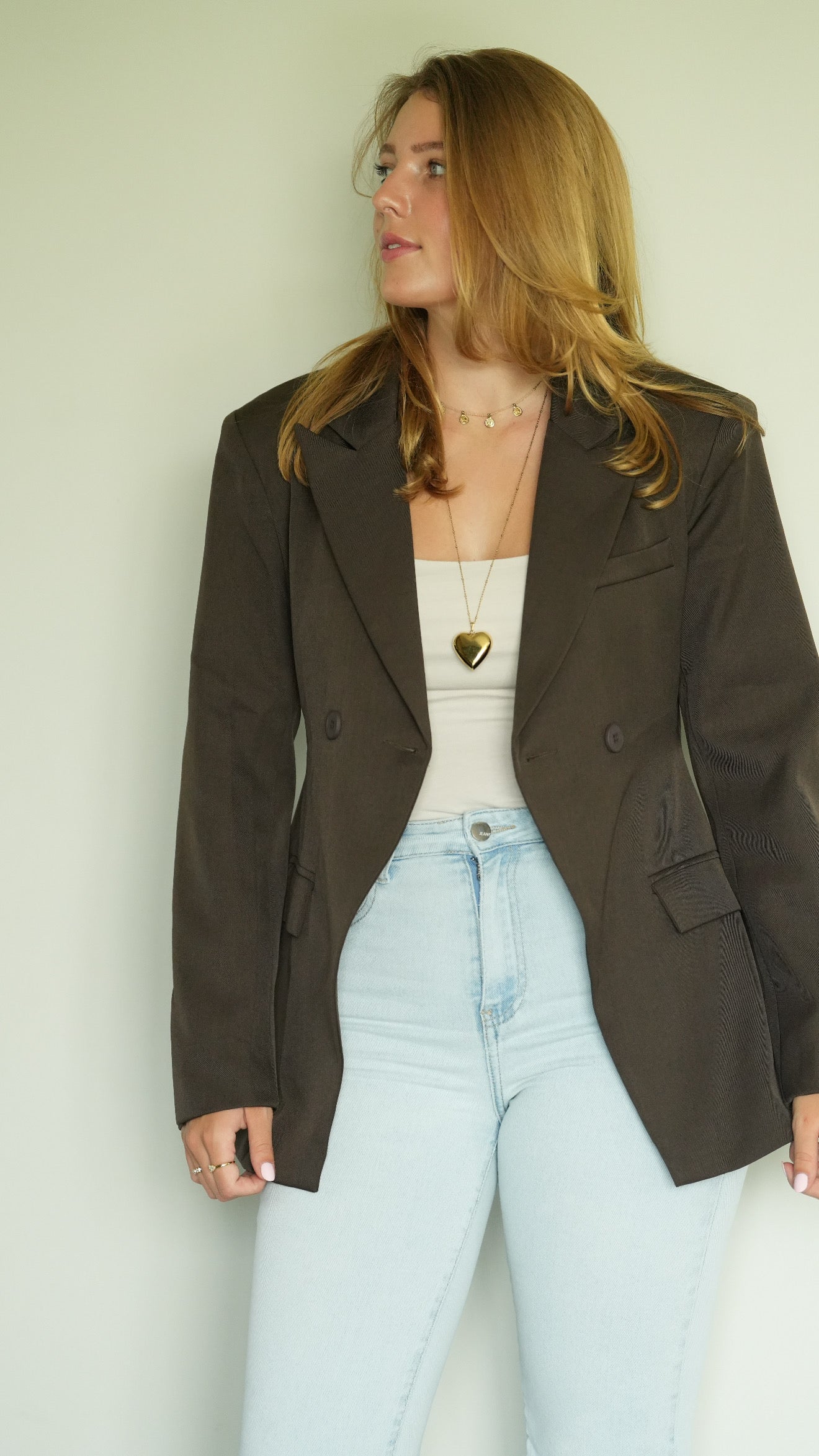 Lotte blazer • Brown