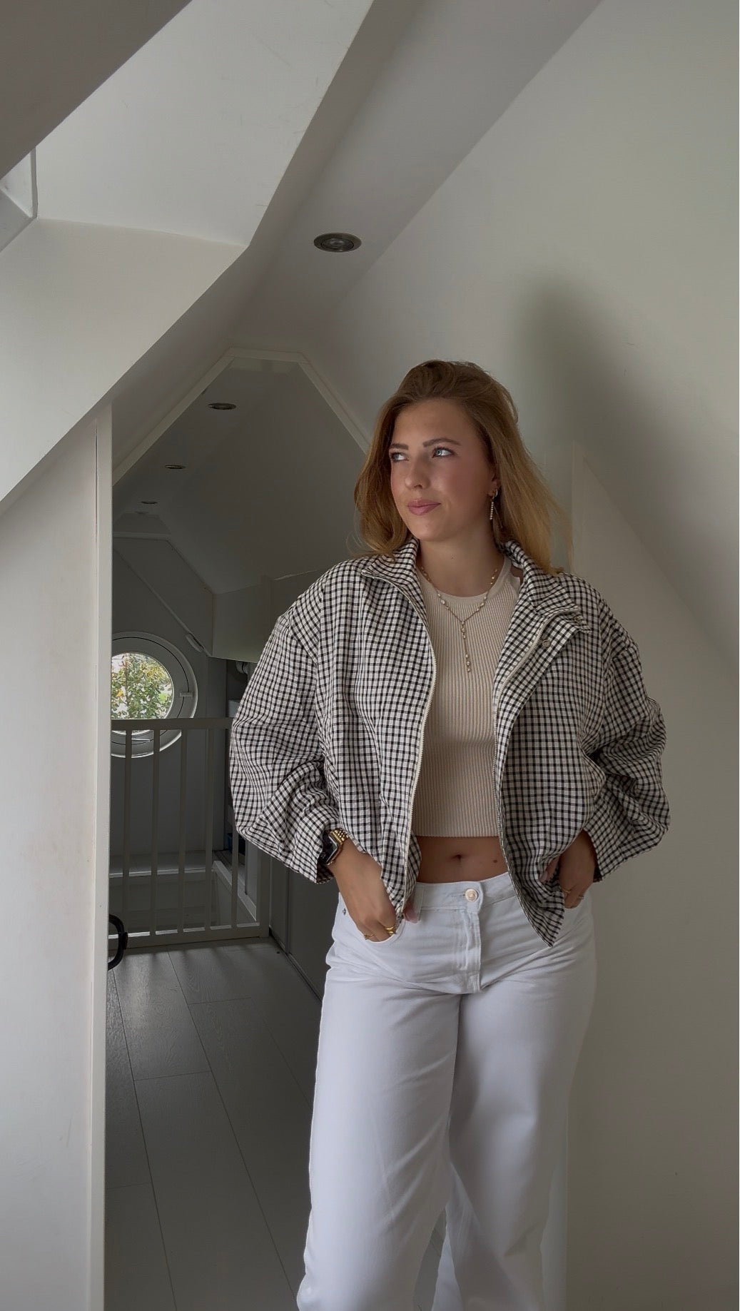 Juul jacket geruit