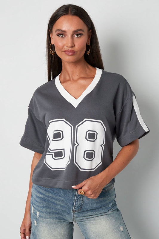 Ella jersey Grey