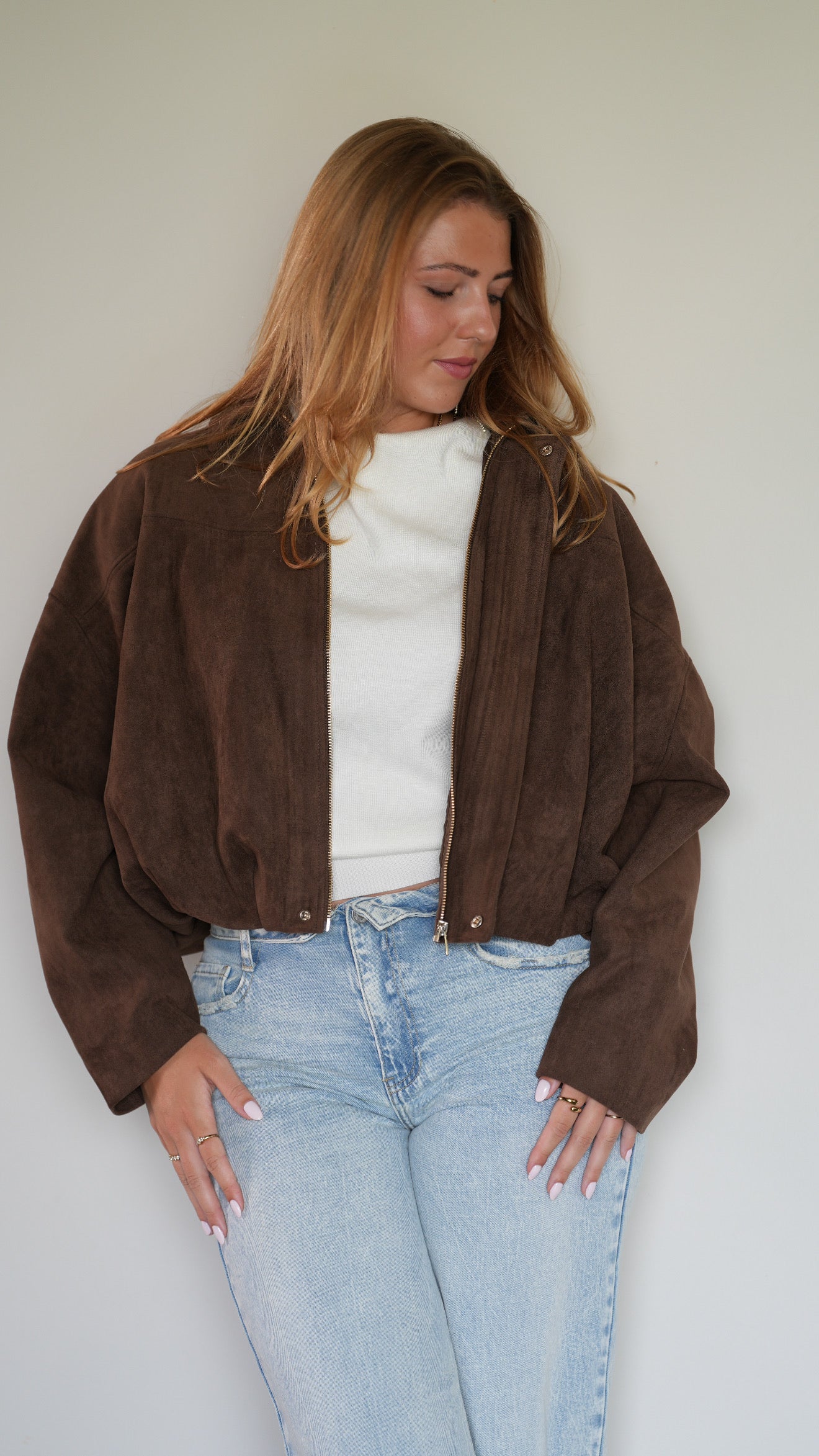 Loes jacket brown