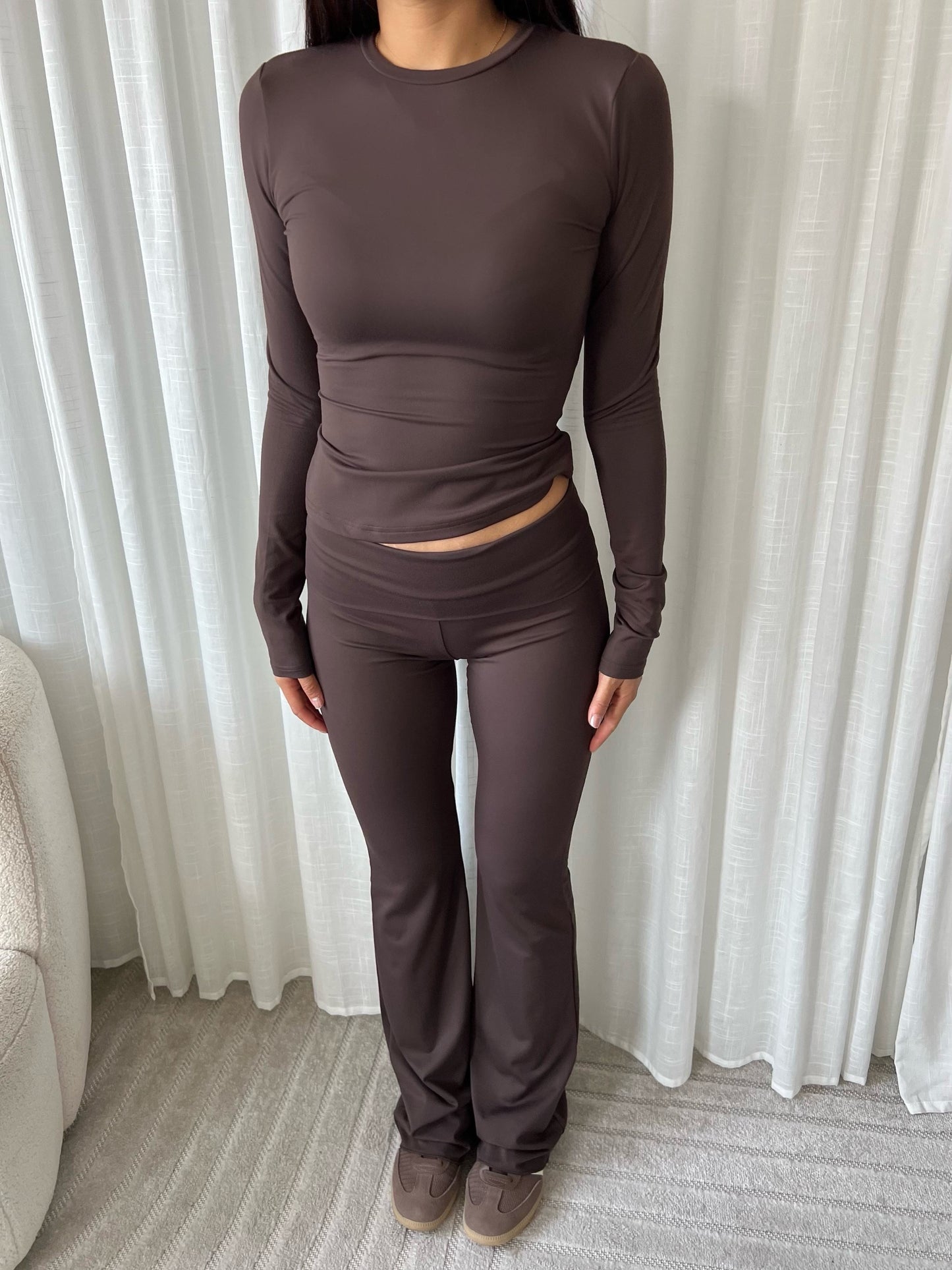 Liv top • Brown
