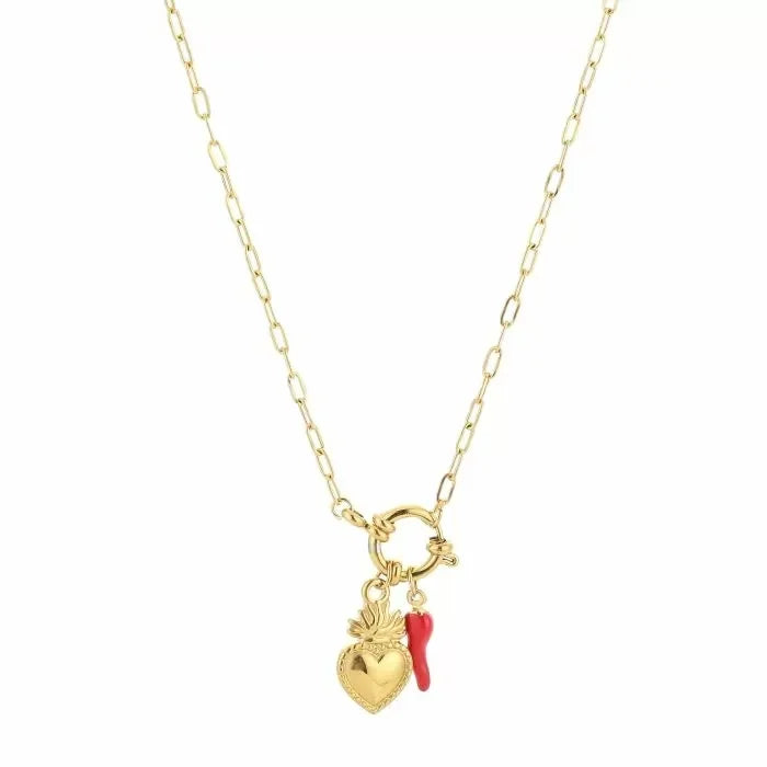 Peper hart ketting