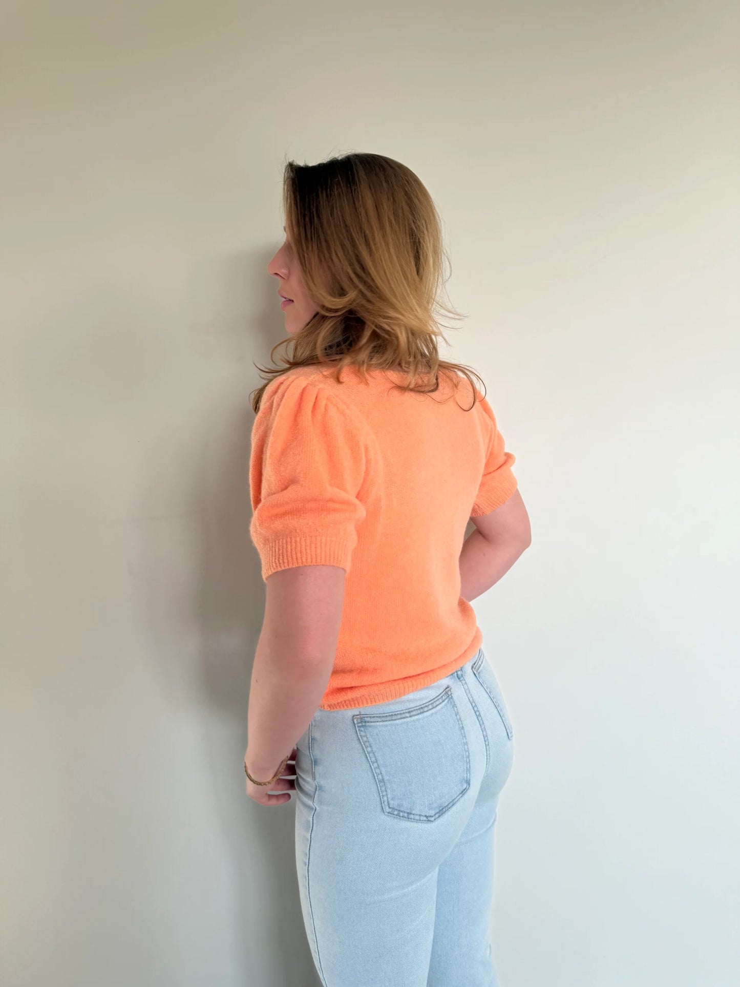 Zia top Orange