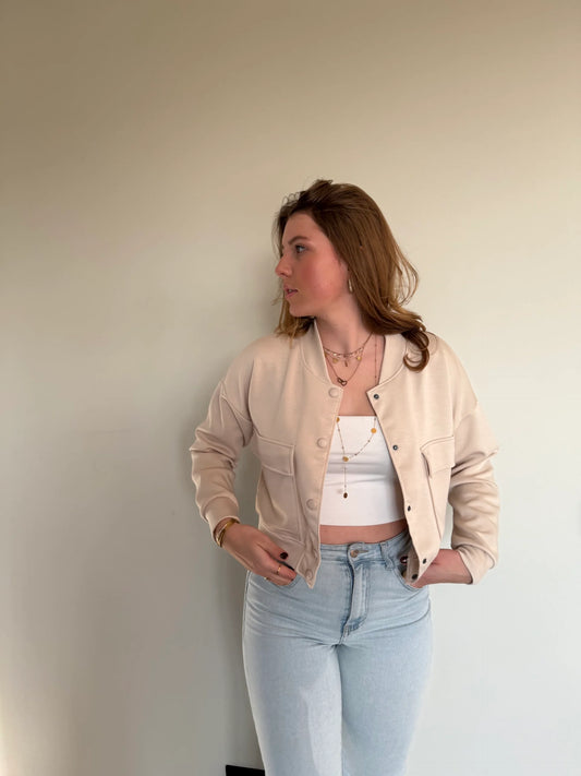 Loe jasje Beige