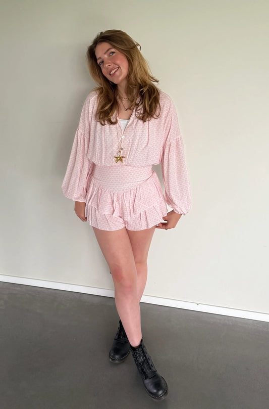 Lola blouse pink
